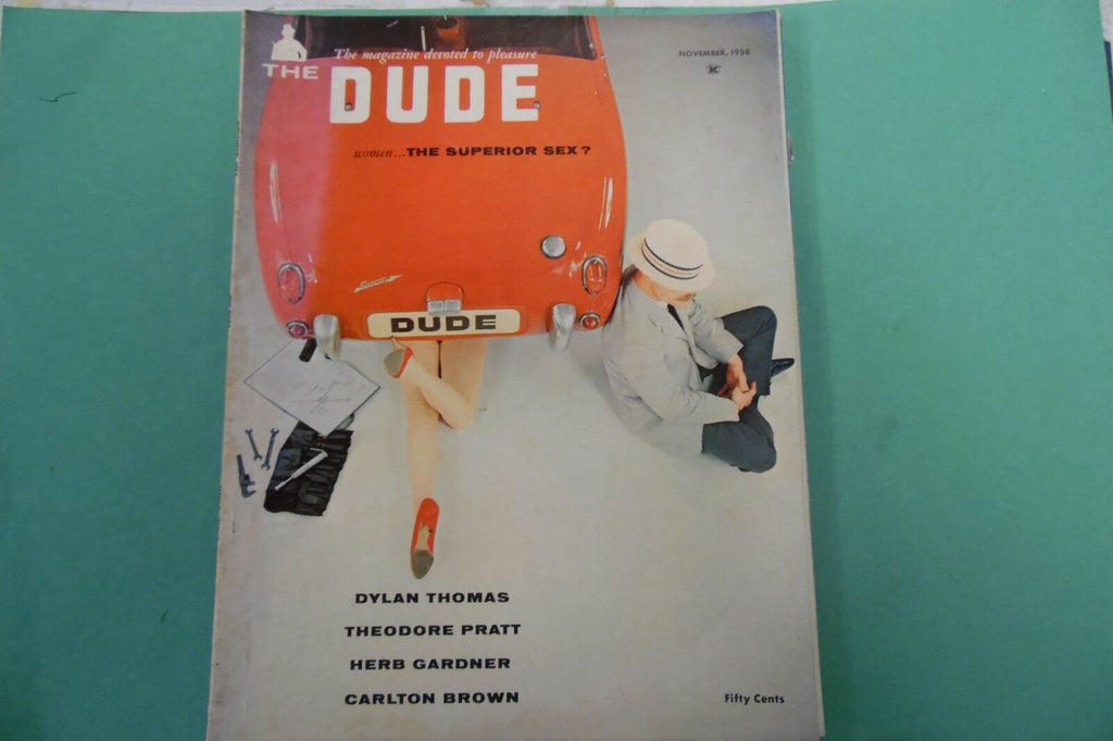 Dude Busty Magazine Barbara November 1958 102816lm-ep2