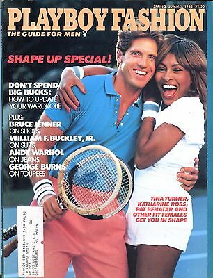 Playboy Fashion Guide For Men Tina Turner Spring/Summer 1982 071817lm-ep