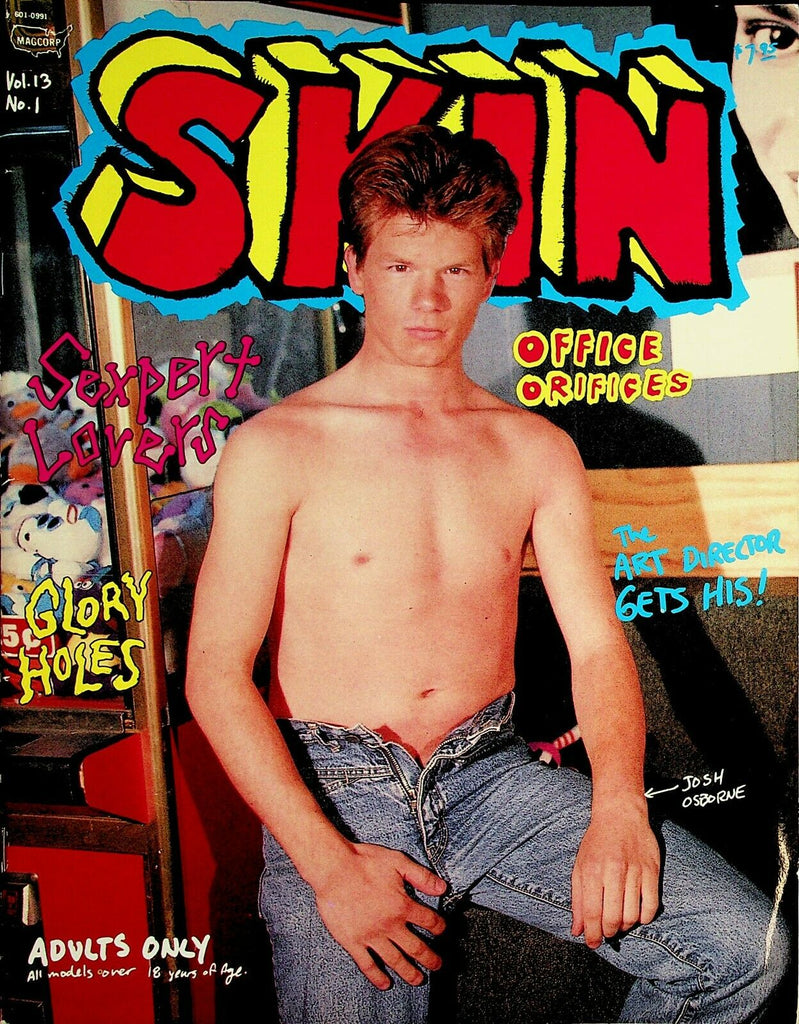 Skin Gay Magazine Josh Osborne / Sexpert Lovers vol.13 #1 1991 120620lm-ep