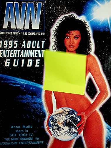 AVN 1995 Adult Entertainment Guide Magazine Anna Malle Over 300 Pages!