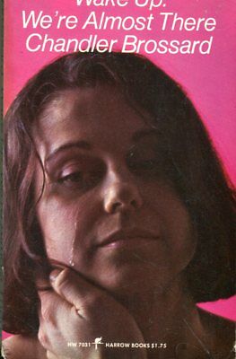 Wake Up. We're Almost There Adult Novel by Chandler Brossard 1971 042214lm-epa2