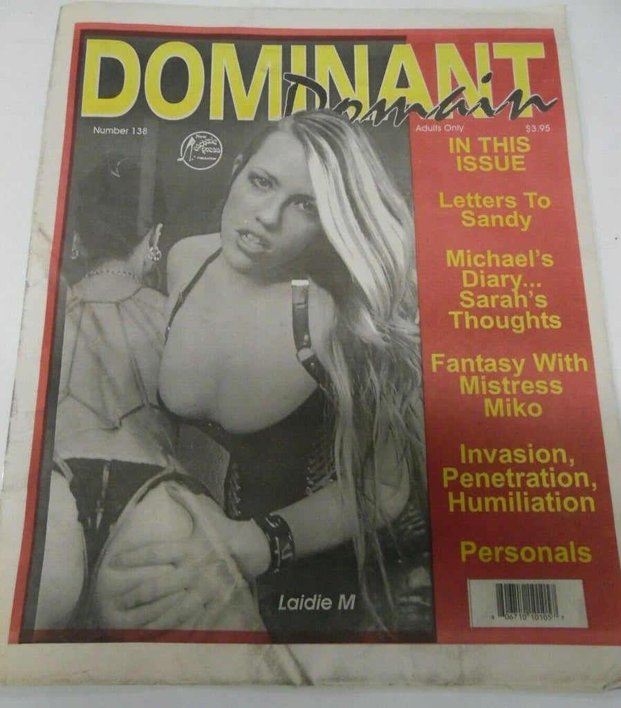 Dominant Domain Newspaper Ladie M #138 2004 012920lm-ep