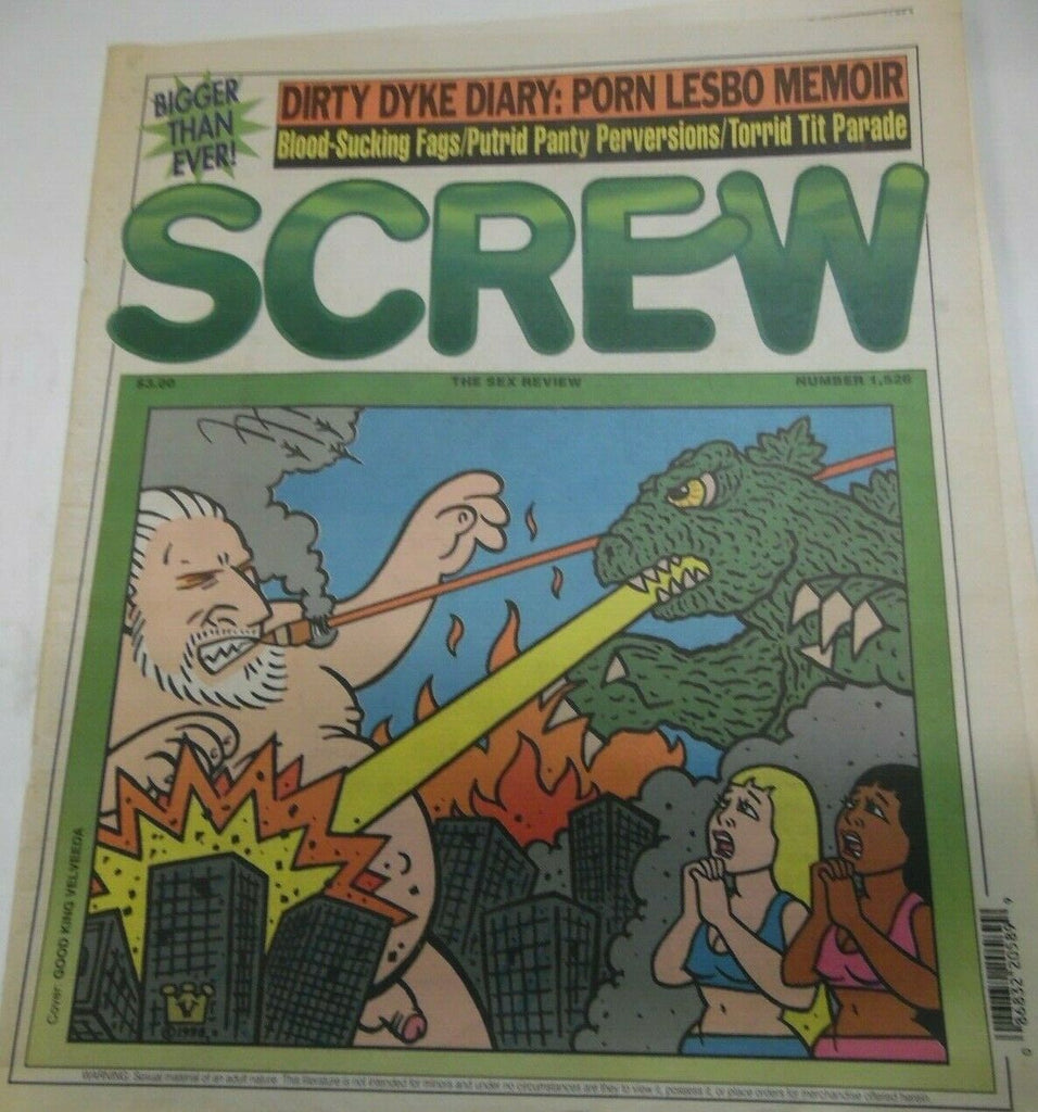 Screw Newspaper Torrid Tit Parade #1526 June 1, 1998 012920lm-ep