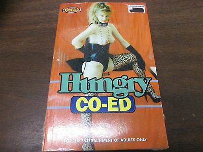 Hungry Co-Ed XXX Rated Adult Paperback Book 070315amp