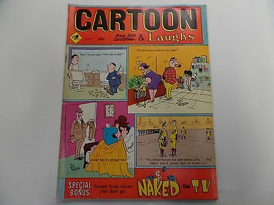 Cartoon & Laughs Adult Magazine May 1969 vg 020916lm-ep