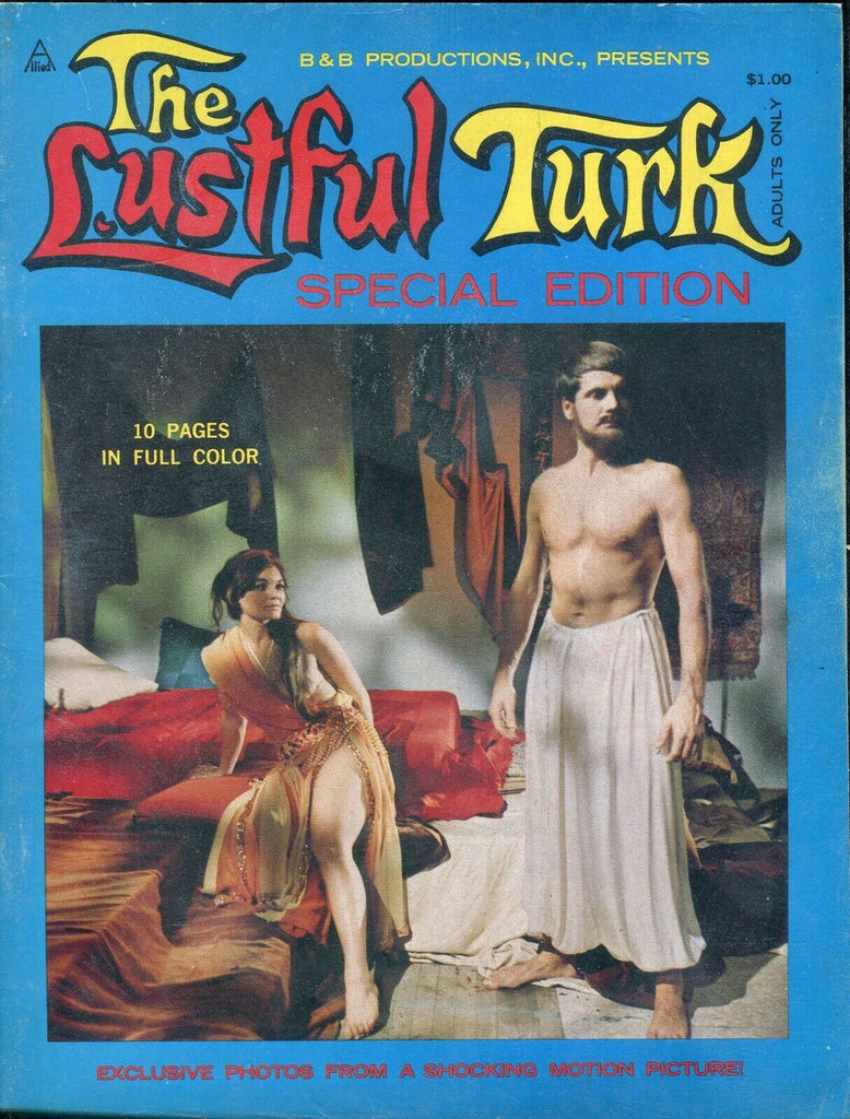B & B Productions The Lustful Turk Magazine Special Edition 1968 100819lm-ep - Used