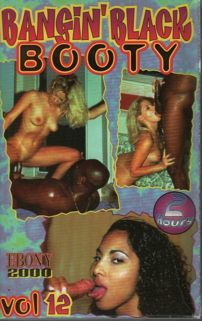 Bangin Black Booty Vol 12 Ebony 2000 2hrs Adult VHS 060519AMP