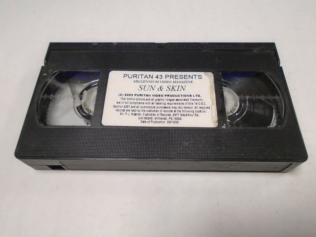 Sun & Skin Puritan 43 2003 Adult VHS 031319AMP