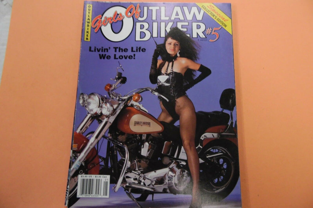 Girls Of Outlaw Biker Magazine #5 Livin' The Life We Love! 1991 110816lm-ep