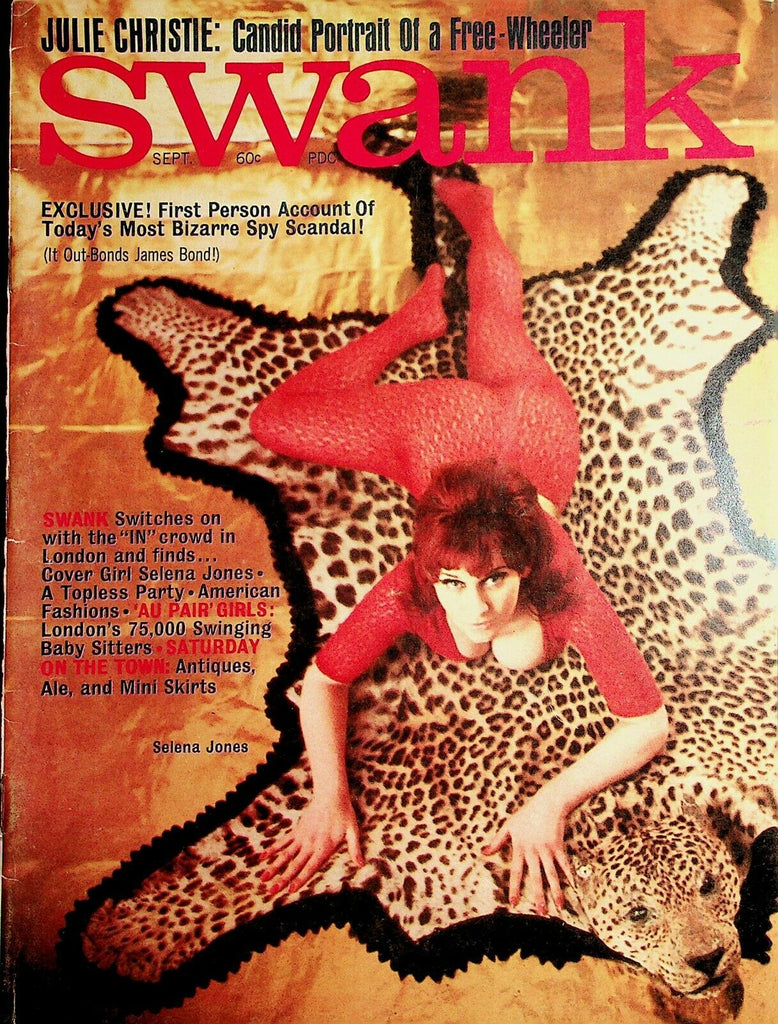 Swank Magazine Cover Girl Selena Jones September 1966 072720lm-ep