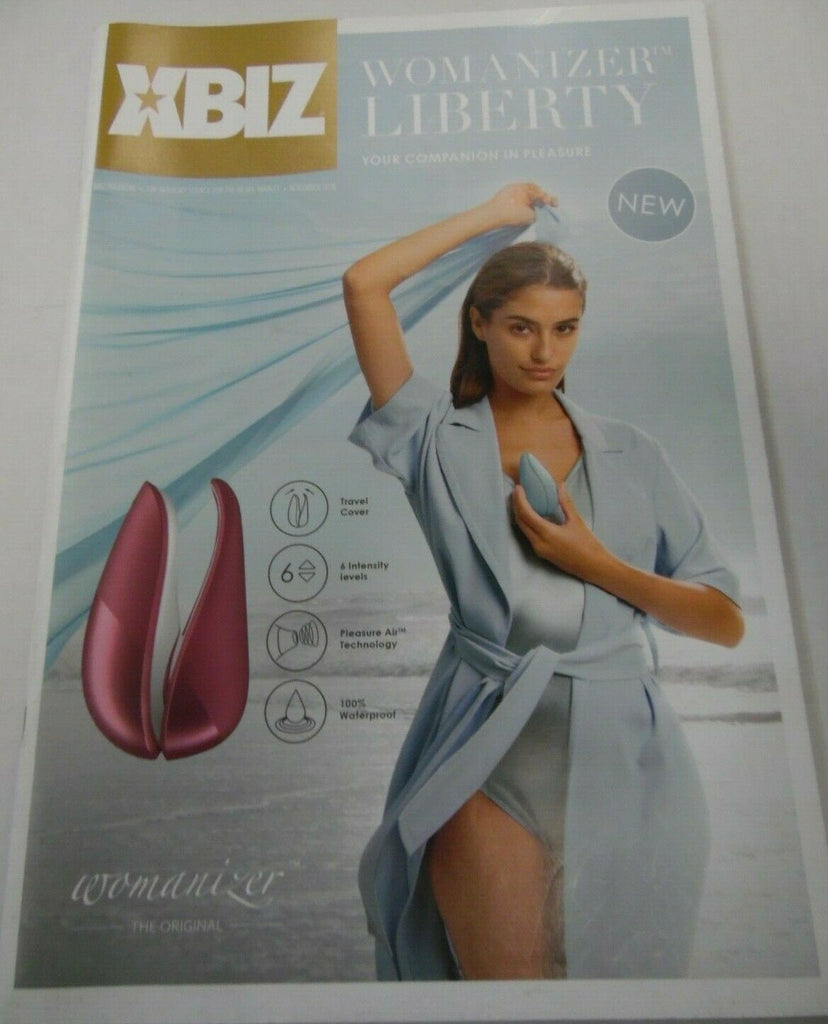 XBIZ Retail Magazine Womanizer Liberty November 2018 112019lm-ep