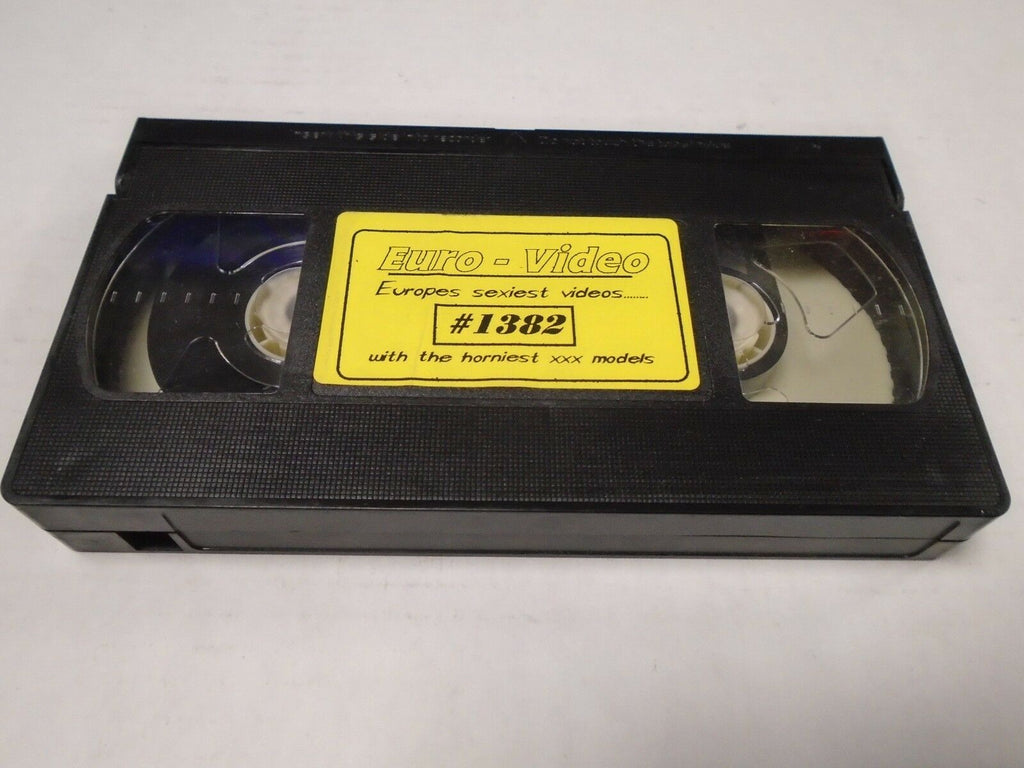 Euro-Video 1382 Horniest XXX Models Europe Vintage Adult VHS 011619AMP