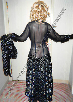Nina Hartley Candid Original 3.5x5 Color Photo 1990s Posing in Sexy Outfit 8ih
