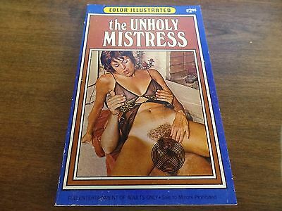 The Unholy Mistress Color Illustrated James Milton 189pg Erotic Novel 121015amp