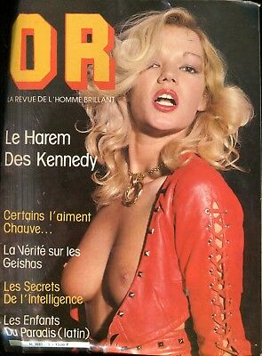 OR French International Magazine Le Harem Des Kennedy 1970's 110318lm-ep