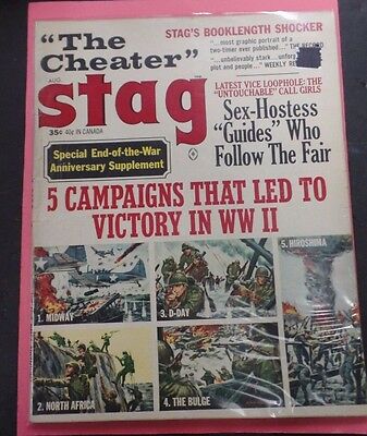 Stag Adult Magazine The Cheater August 1964 122215lm-ep