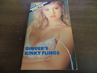 Ginger's Kinky Flings Adult Novel by Darian Thomas 1989 Beeline 071213lm-epa