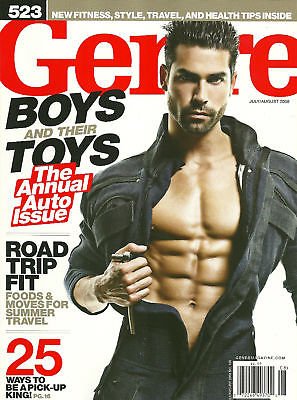 The Annual Auto Issue * Boys and their Toys * Gay & Lesbian Interest * July/August, 2008 Genre Magazine Issue Number 168