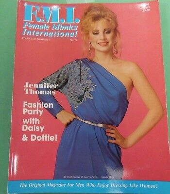 Female Mimics International Magazine Jennifer Thomas vol.22 1992 062717lm-ep2