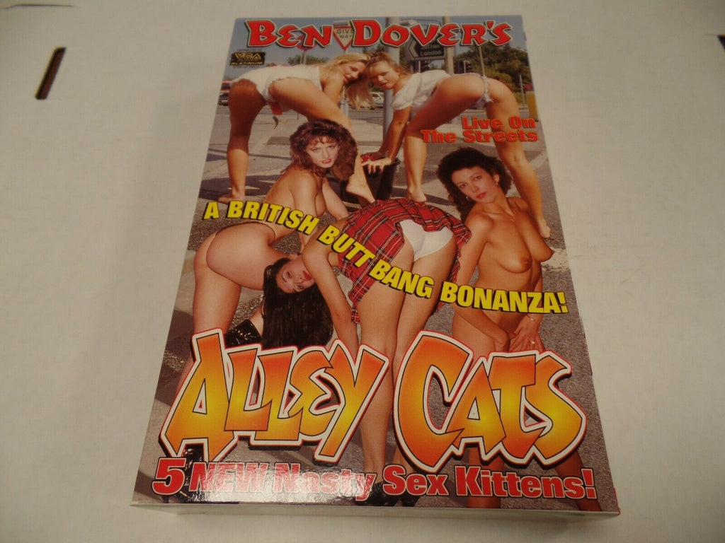 Ben Dover's Alleycats British Butt Bang Bonanza Adult VHS 053119AMP3