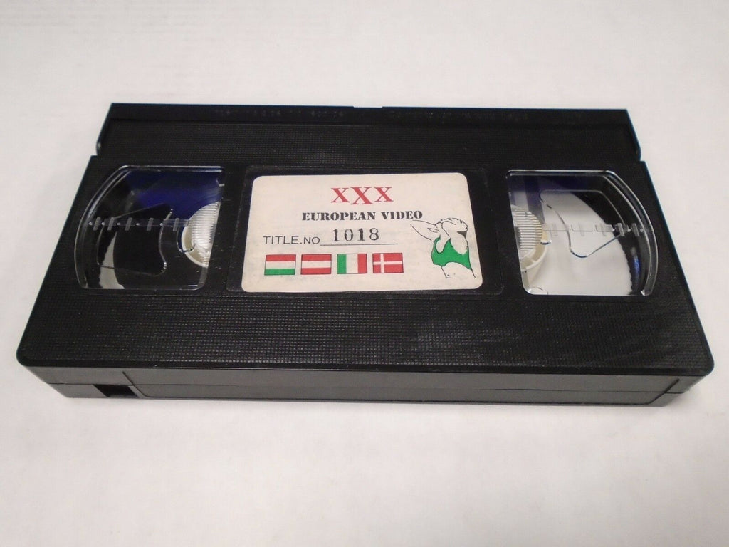 European Video 1018 Horniest XXX Models European Vintage Adult VHS 011519AMP2