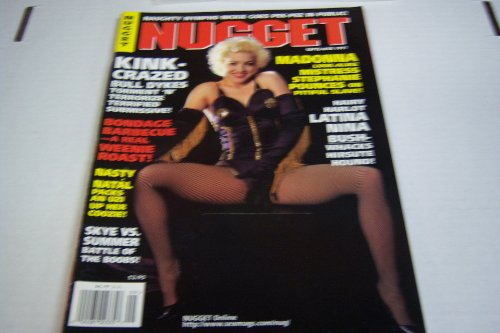 Nugget Busty Adult Magazine "Madonna Look-alike Mistress Stephanie" September 1997