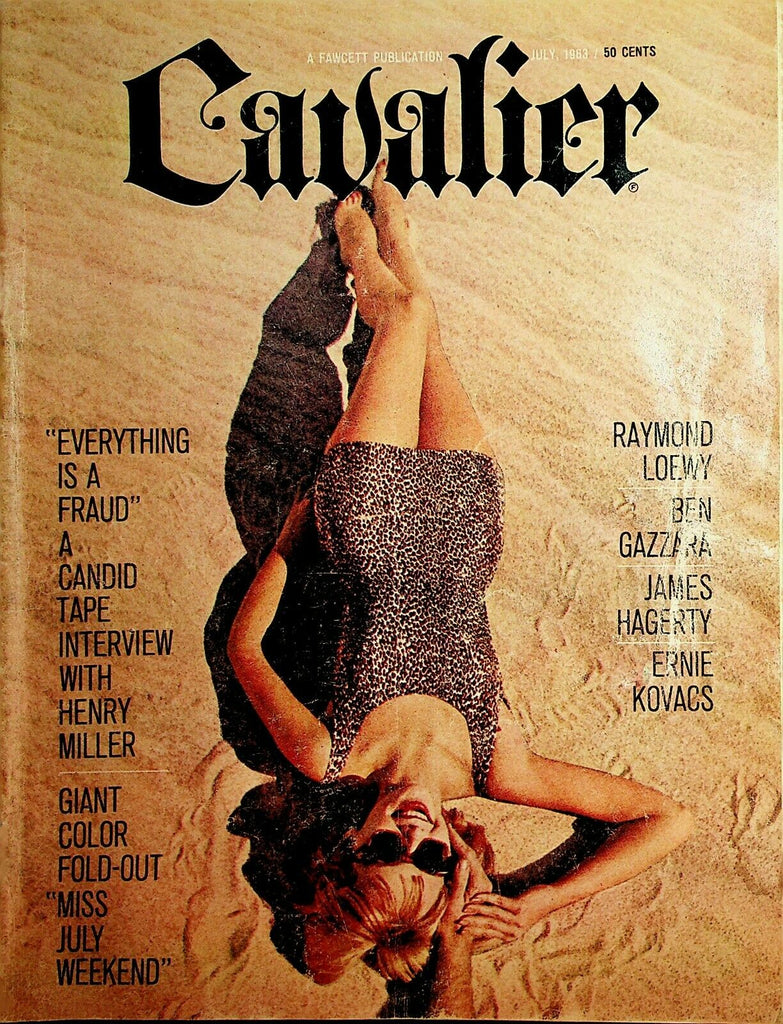 Cavalier Magazine Centerfold Carol Baughman July 1963 031720lm-ep
