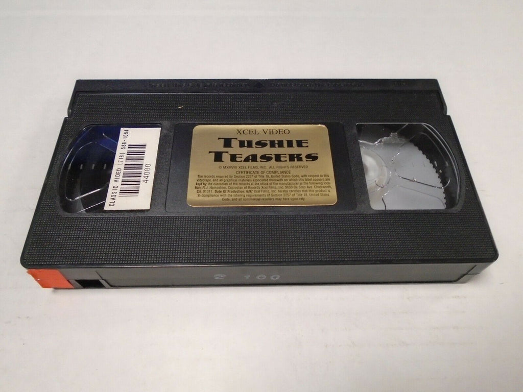 Tushie Teasers Xcel Video 1997 Adult VHS 051319AMP2