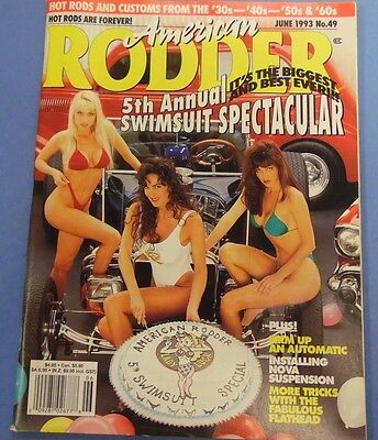 American Rodder Magazine Julie Strain June 1993 Swimsuit 062413lm-epa