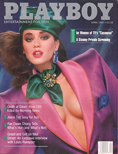 PLAYBOY Adult Magazine April 1987
