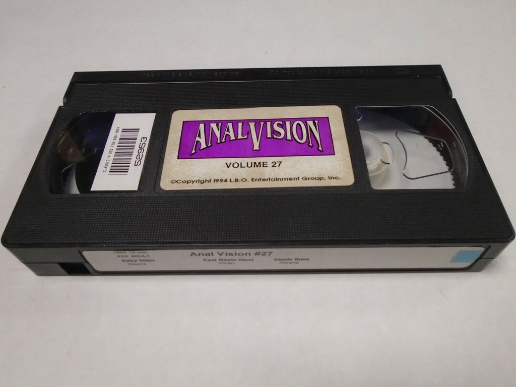 Anal Vision #27 Vivian Serena 1995 75mins Adult VHS 021519AMP