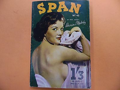 Span Glamour Pin-Up Girls Digest Sari Sozan #43 1958 051816lm-ep