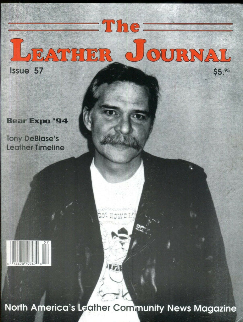 The Leather Journal Gay Magazine Tony DeBlase #57 1994 112618lm-ep