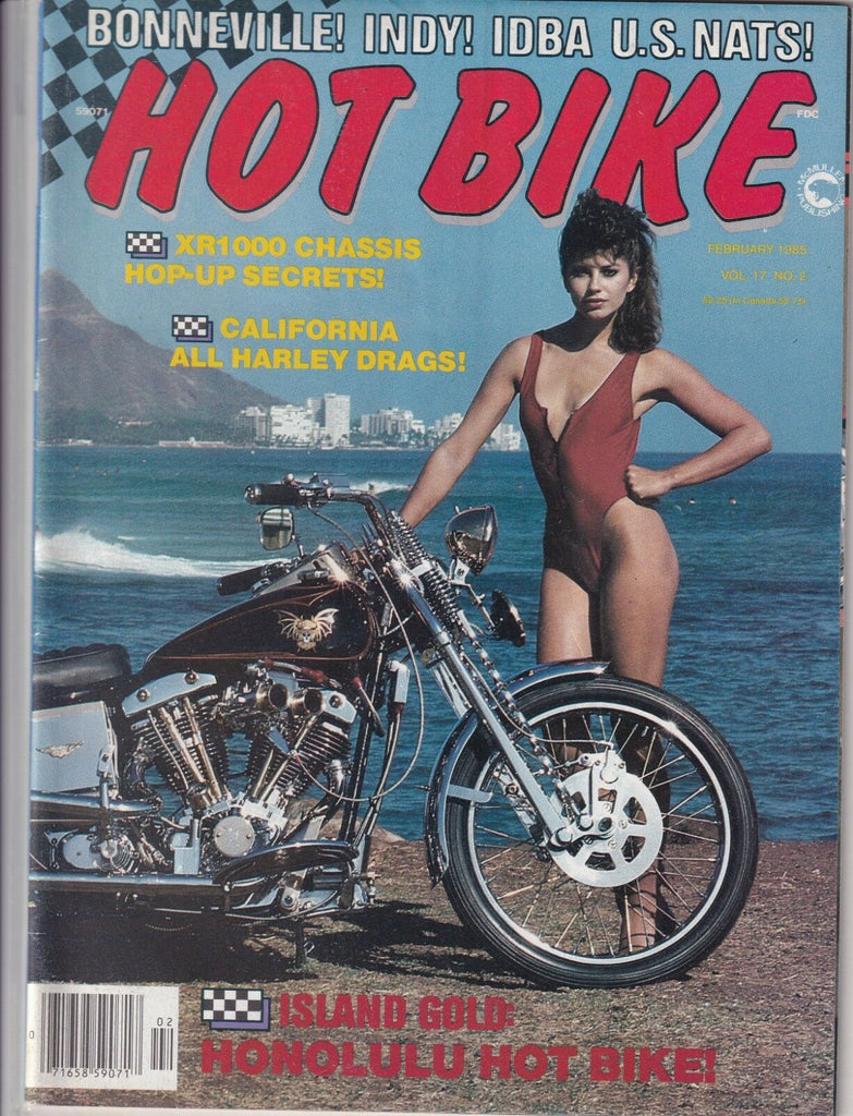 Hot Bike Magazine Xr1000 Chassis Secrets February 1985 012919REP