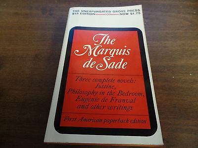 The Marquis de Sade Three Complete Novels Erotic Novel 121915ame