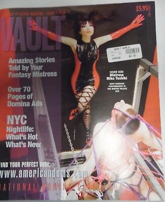 Vault Fetish Over-Sized Magazine Miko Yoshiki #2510 2001 060918lm-ep2