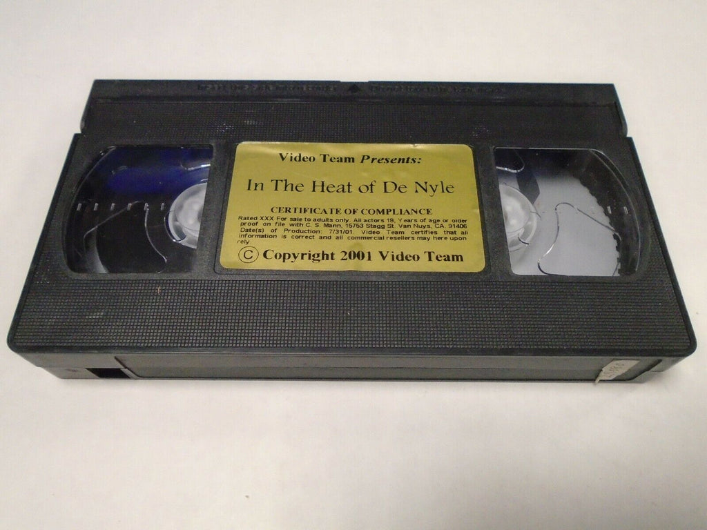 In the Heat of De Nyle 2001 Video Team Adult VHS 042219AMP3