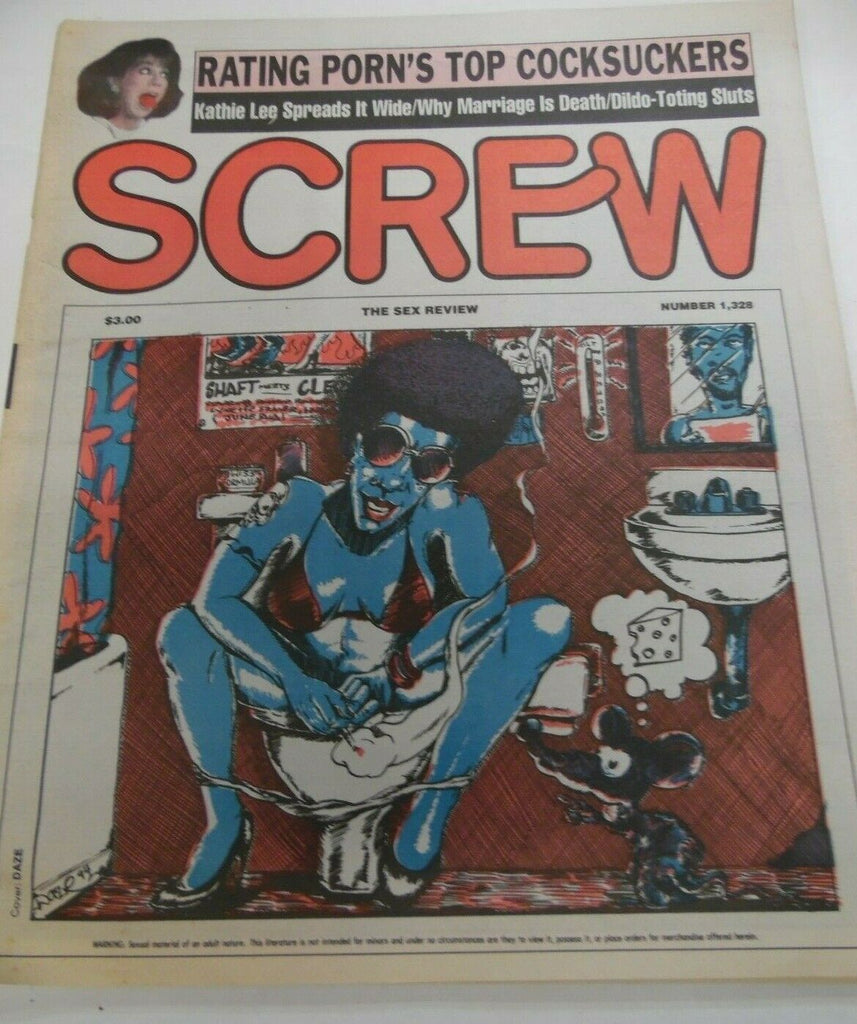Screw Newspaper Top Cocksuckers #1328 August 15, 1994 120919lm-ep