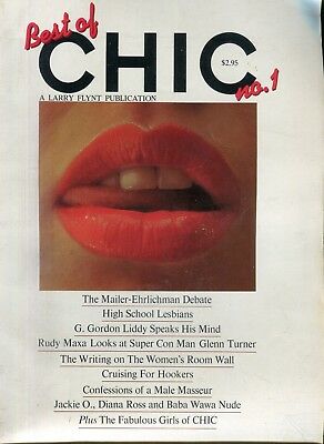 Best Of Chic Magazine Jackie O. / Diana Ross #1 1978 081618lm-ep - Used
