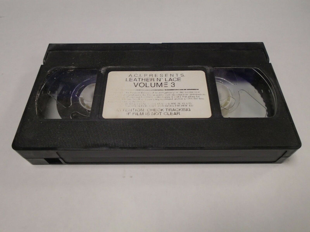 Leather N Lace Vol 3 ACI Adult VHS 032819AMP2