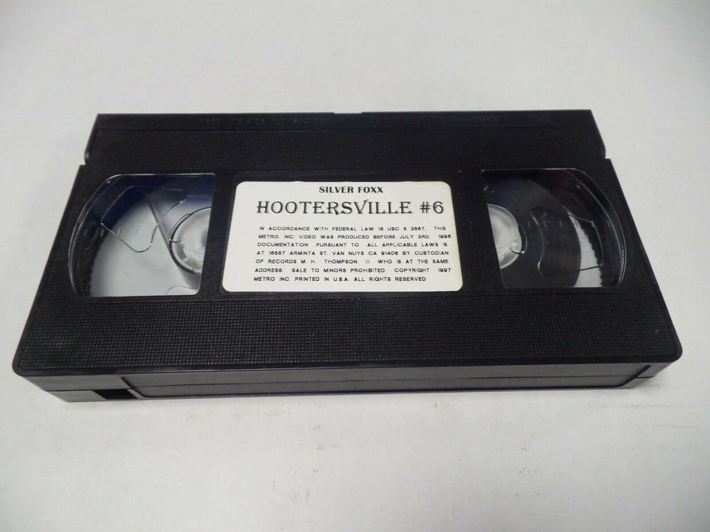 Hootersville #6 Silver Foxx 1997 Adult VHS 051719AMP