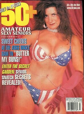 50+ Magazine Amateur Sexy Seniors vol.1 #7 1999 4th of July 102326AMP-