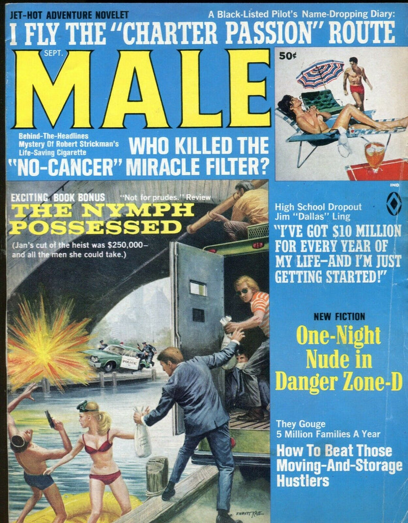 Male Magazine Marie Auferil September 1968 081919lm-ep