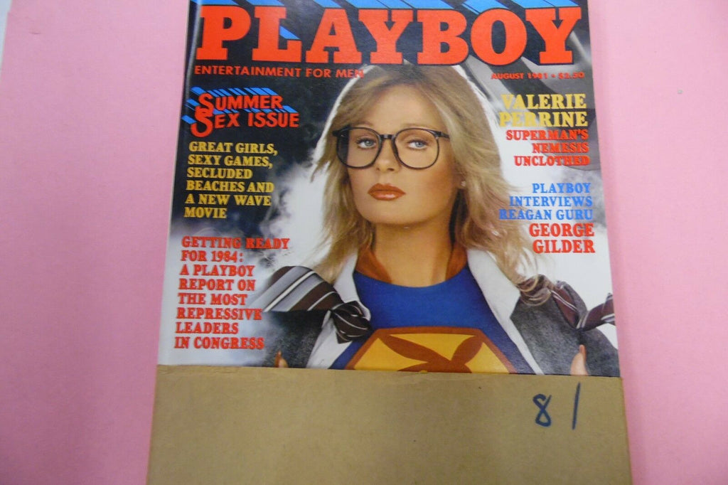 Playboy Magazine Valerie Perrine August 1981 010617lm-ep