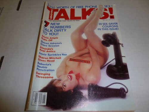 Velvet Talks Busty Adult Magazine "Amanda's Antics, Annie Sprinkles You, Robertas Double Penetration" May 1983