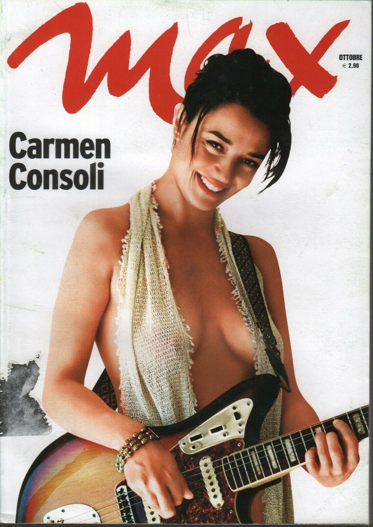 Max Foreign Italian Magazine October 2002 Carmen Consoli 112219AME2 - New