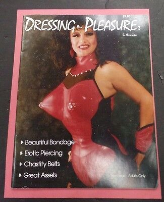 Dressing For Pleasure Adult Magazine #3 1992 ex 122315lm-ep
