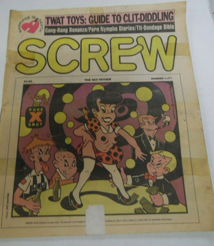 Screw Newspaper Richy Rich #1371 June 12, 1995 121219lm-ep