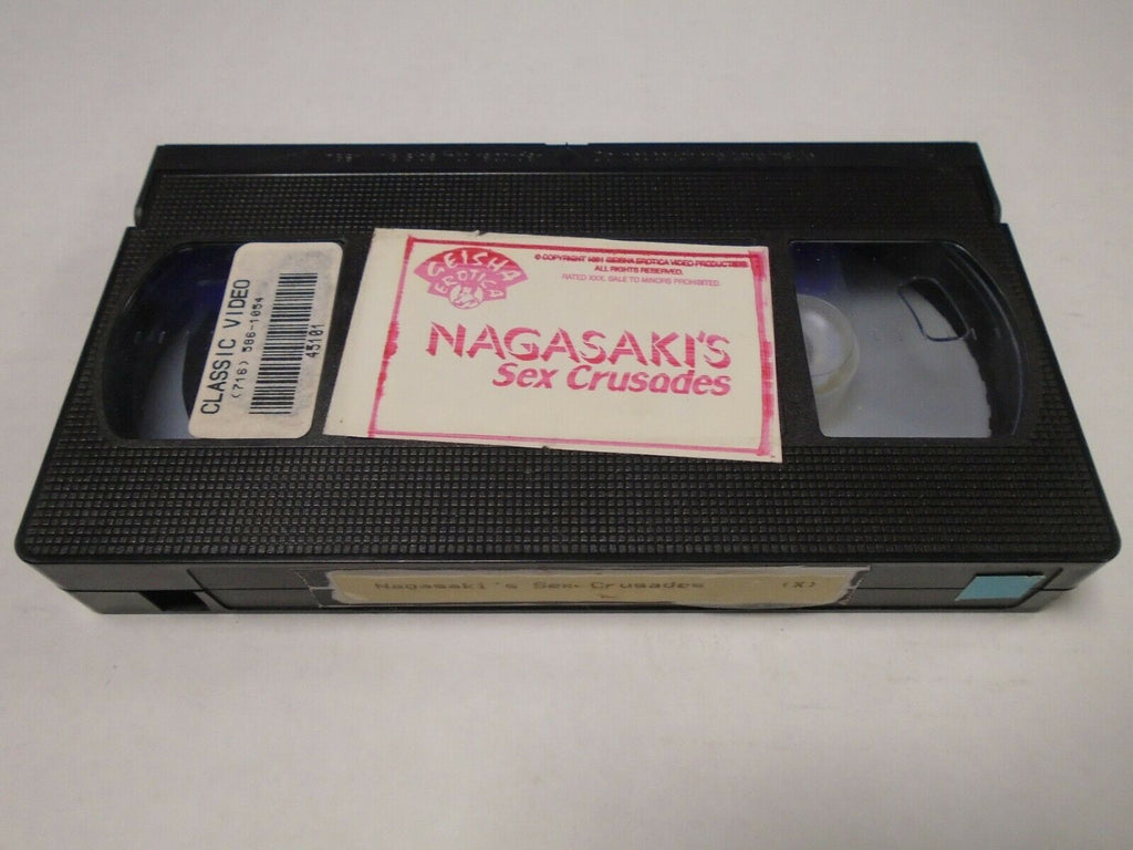 Nagasaki's Sex Crusades 1981 Geisha Erotica Adult VHS 050719AMP2