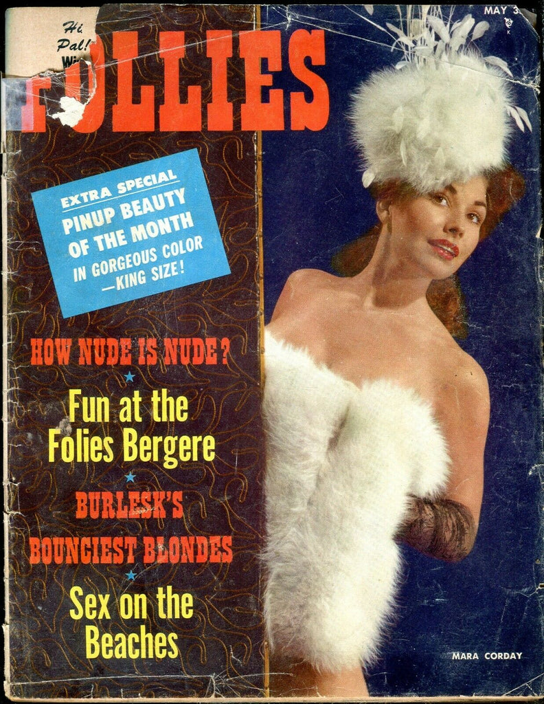 Follies Magazine Mara Corday May 1956 101019lm-ep